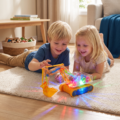 Dansende en Lichtgevende Muziekgraafmachine