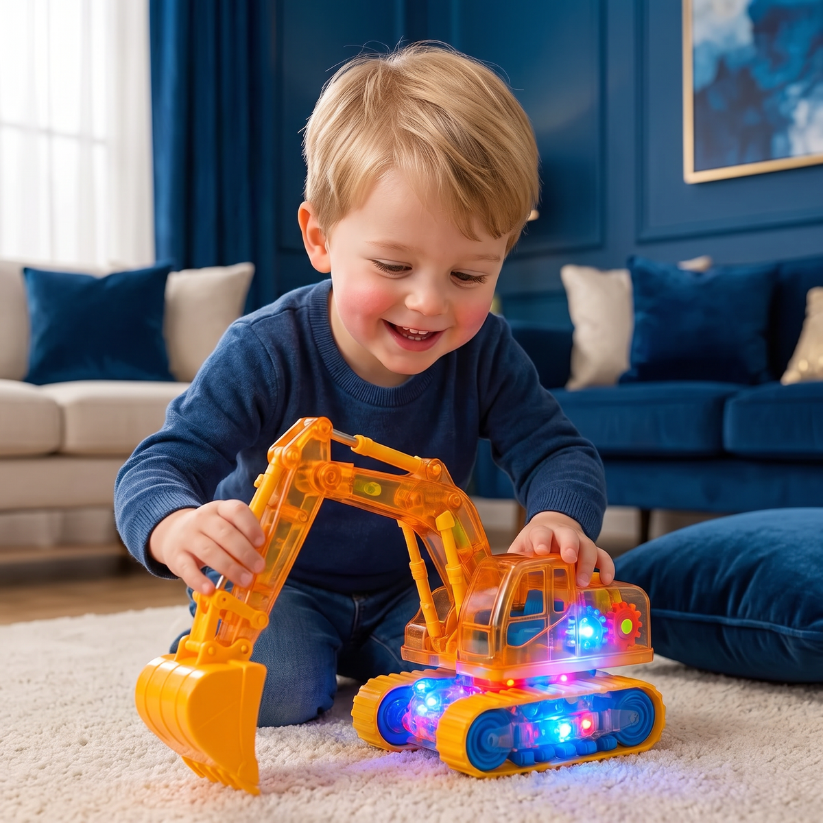 Dansende en Lichtgevende Muziekgraafmachine