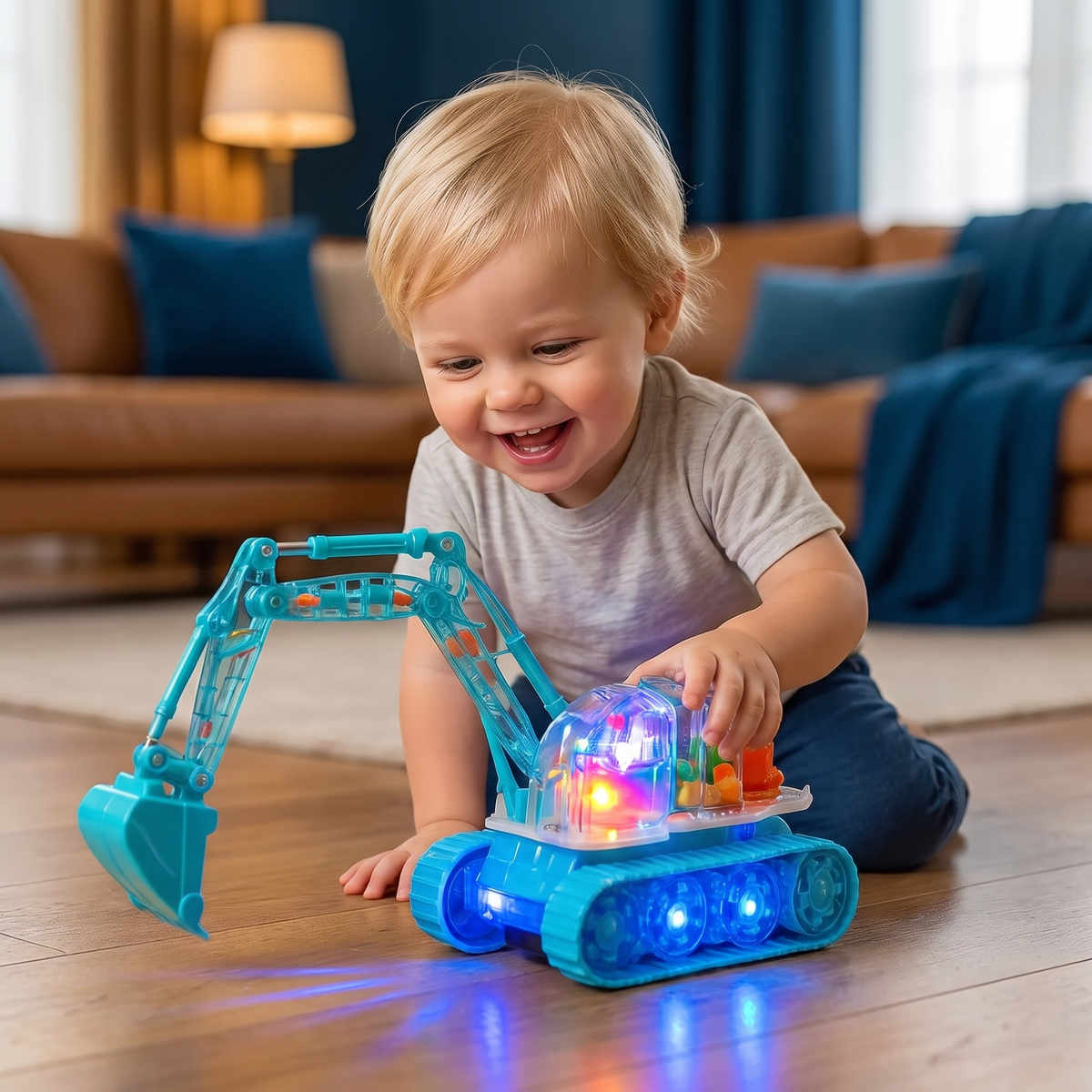 Dansende en Lichtgevende Muziekgraafmachine