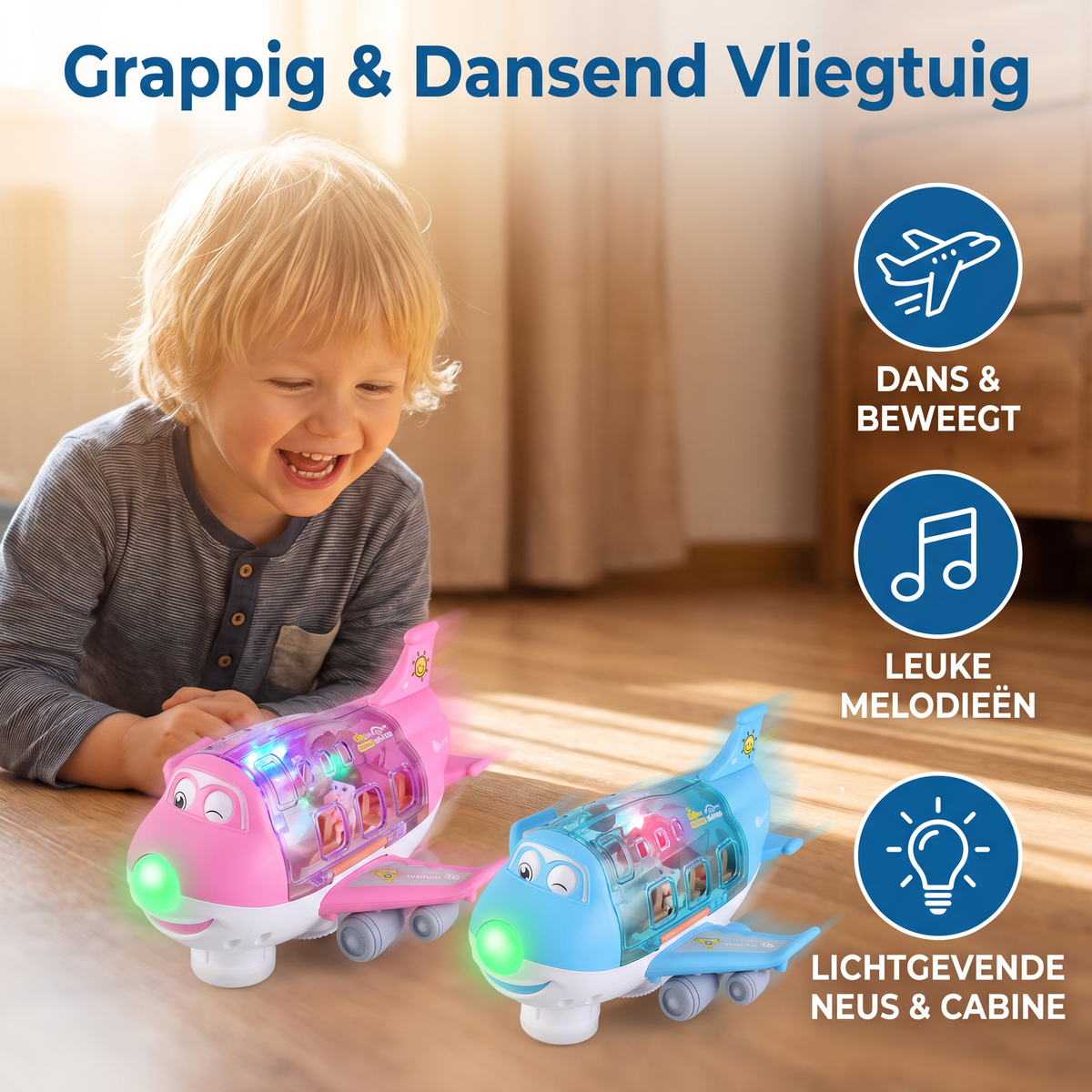 Grappig & Dansend Vliegtuig Speelgoed
