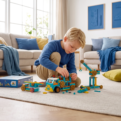 3-in-1 Wetenschap- en Techniekbouwset