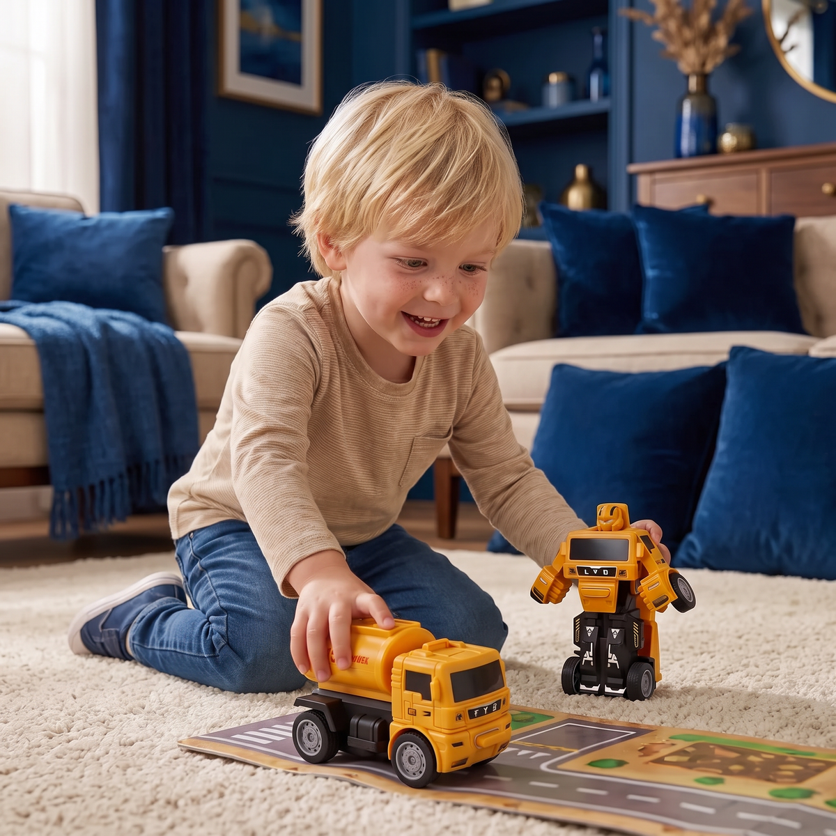 Transformertruck Kinderspeelgoed