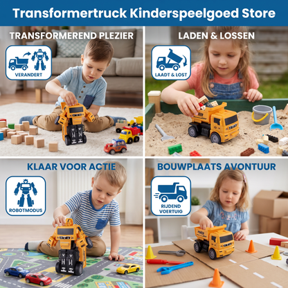 Transformertruck Kinderspeelgoed