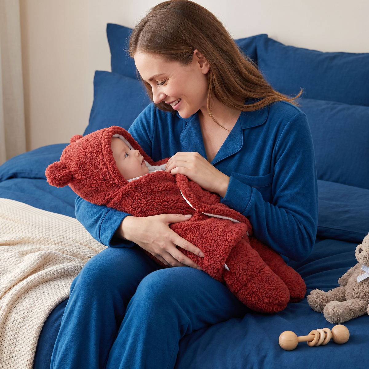 Babydeken en Pyjama in Berenstijl