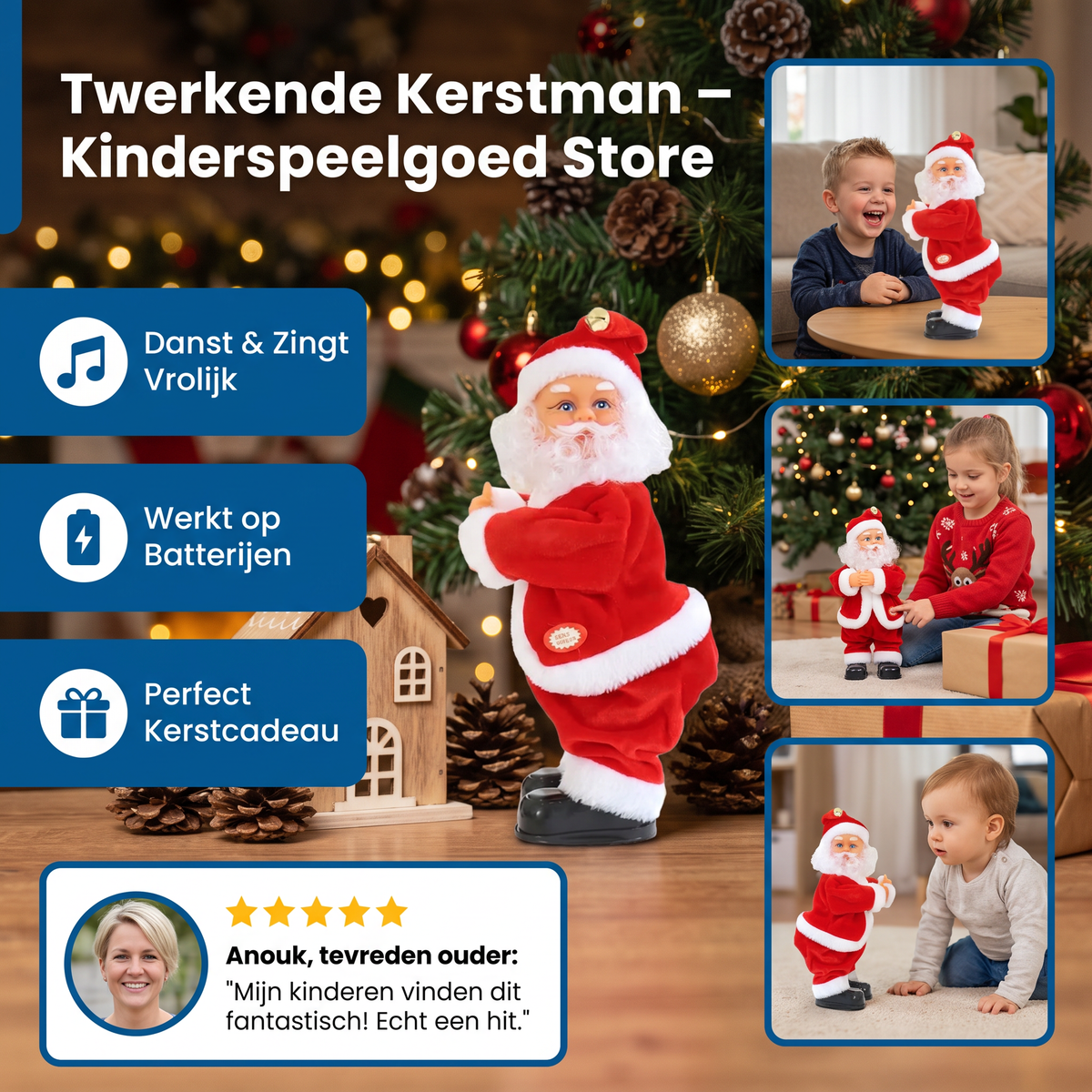 Twerkende Kerstman – Kinderspeelgoed