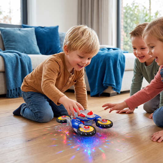 Lichtgevende en Dansende Muziekmotor
