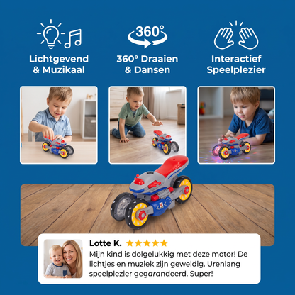 Lichtgevende en Dansende Muziekmotor