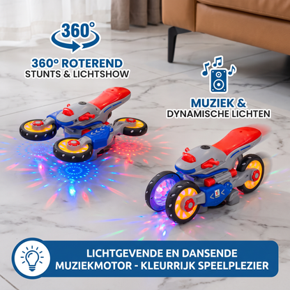 Lichtgevende en Dansende Muziekmotor