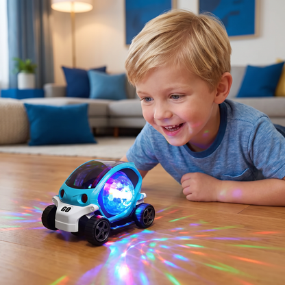Lichtgevend 360° Muziek Stuntauto