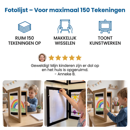Fotolijst – Voor maximaal 150 Tekeningen