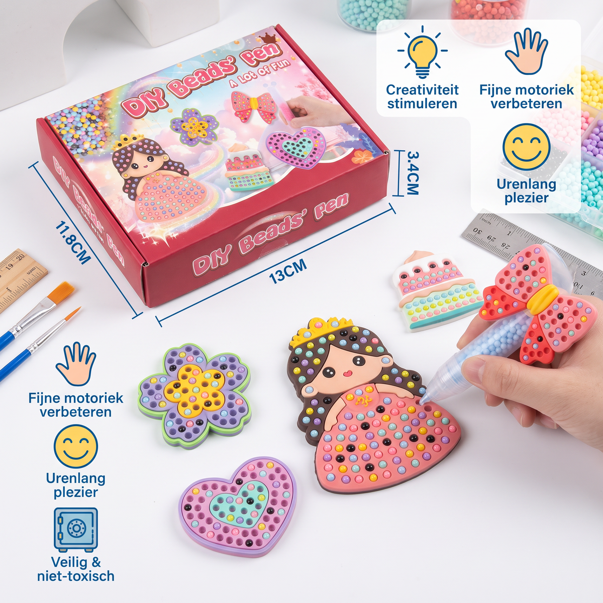 Betoverend Kralen Schilderen – DIY Set voor Kinderen