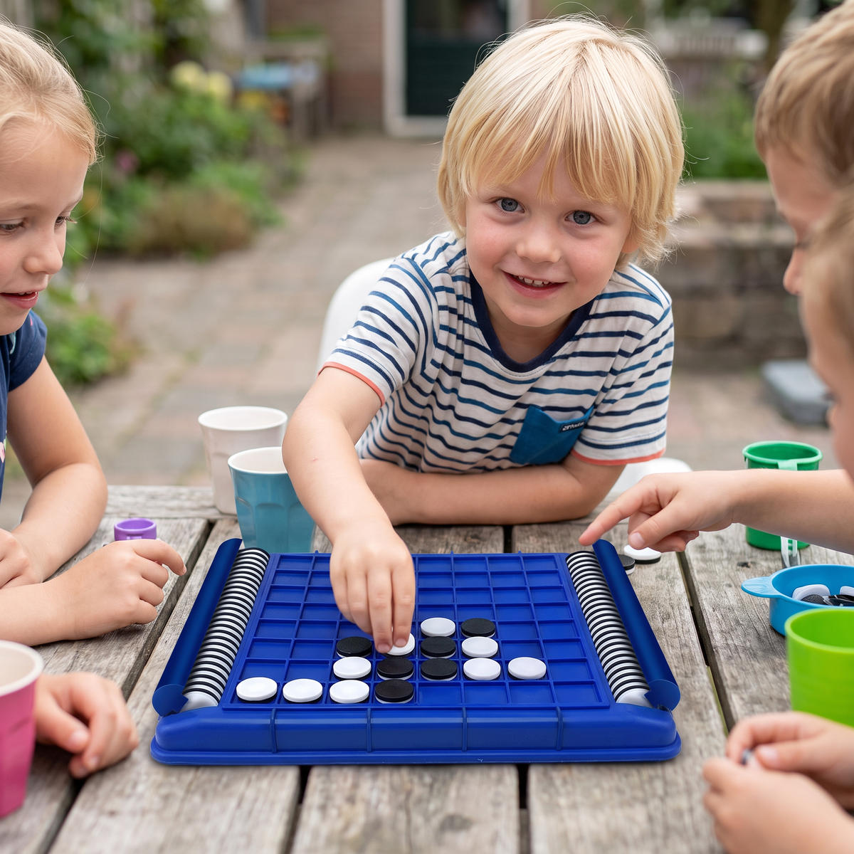 Omklap Logica Familiestrategiespel voor Kinderen