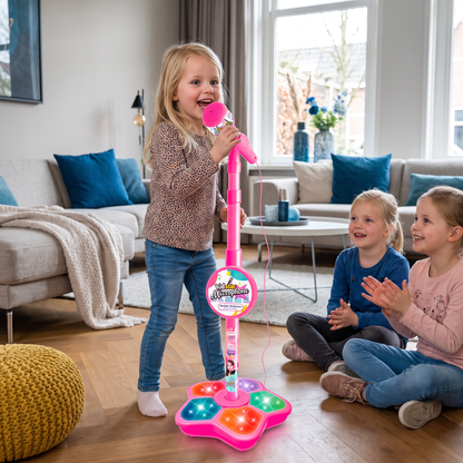 Karaokeset voor Kinderen met Microfoon & Standaard – Muzikaal Leerspel