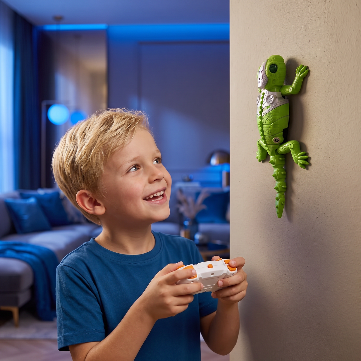 Op Afstandsbediend Muurklimmend Dier – RC Spin/Eekhoorn voor Muren & Plafond