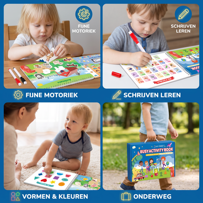 Montessori Activiteitenboek voor Kinderen – Spelenderwijs Leren & Vroegontwikkeling