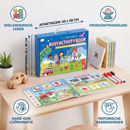 Montessori Activiteitenboek voor Kinderen – Spelenderwijs Leren & Vroegontwikkeling