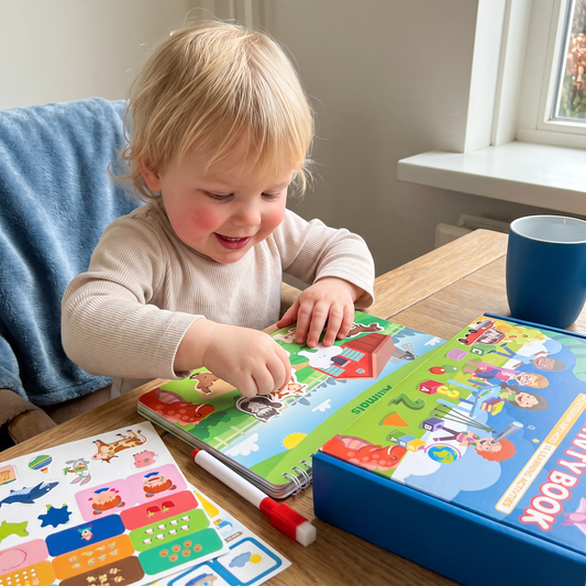 Montessori Activiteitenboek voor Kinderen – Spelenderwijs Leren & Vroegontwikkeling