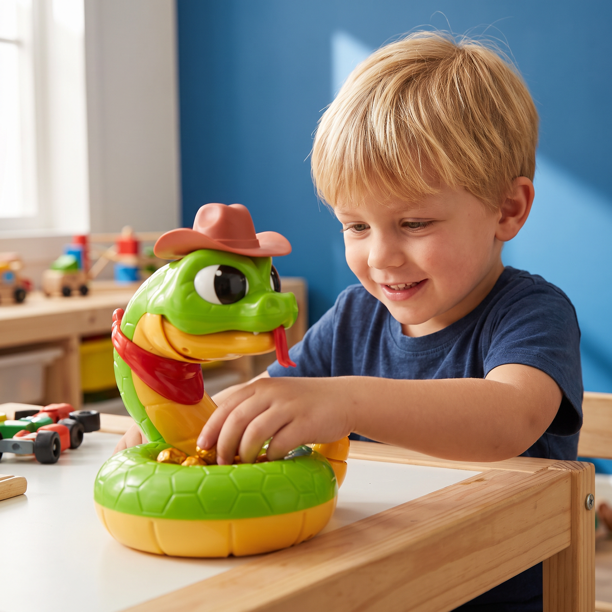 Interactief Ratelslangenspeelgoed – Spannend Reactiespel voor Kinderen