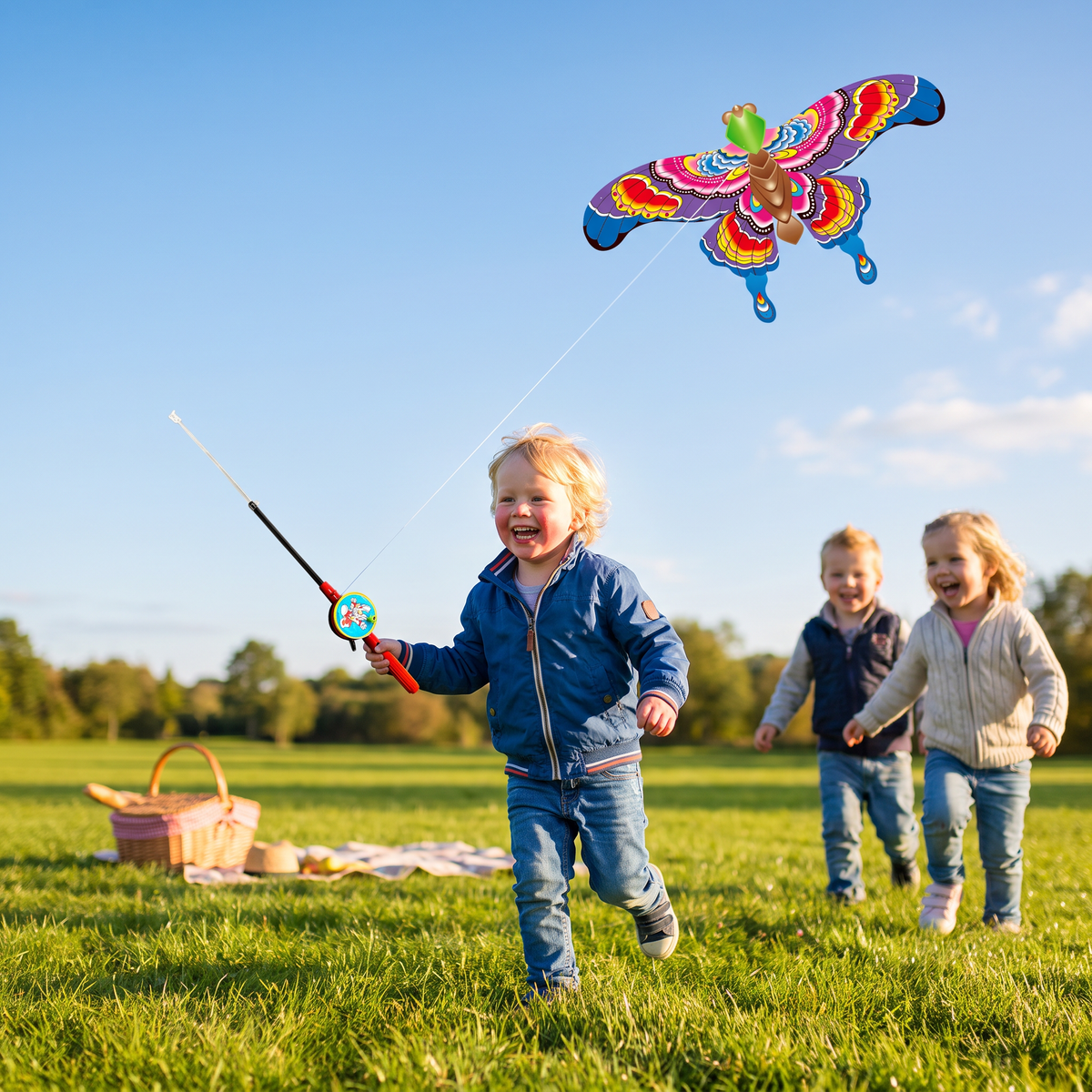 Vlieger met vleugels voor kinderen – Bevordert behendigheid en coördinatie