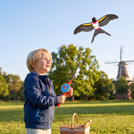 Vlieger met vleugels voor kinderen – Bevordert behendigheid en coördinatie