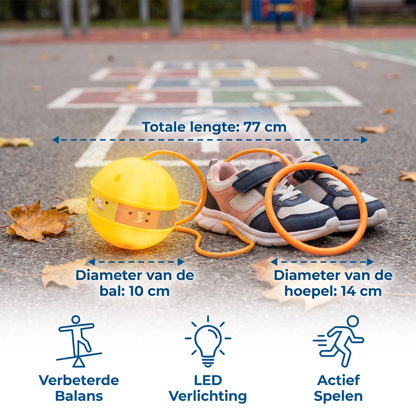 LED-Enkelspringbal – Interactief Springend Speelgoed Voor Kinderen