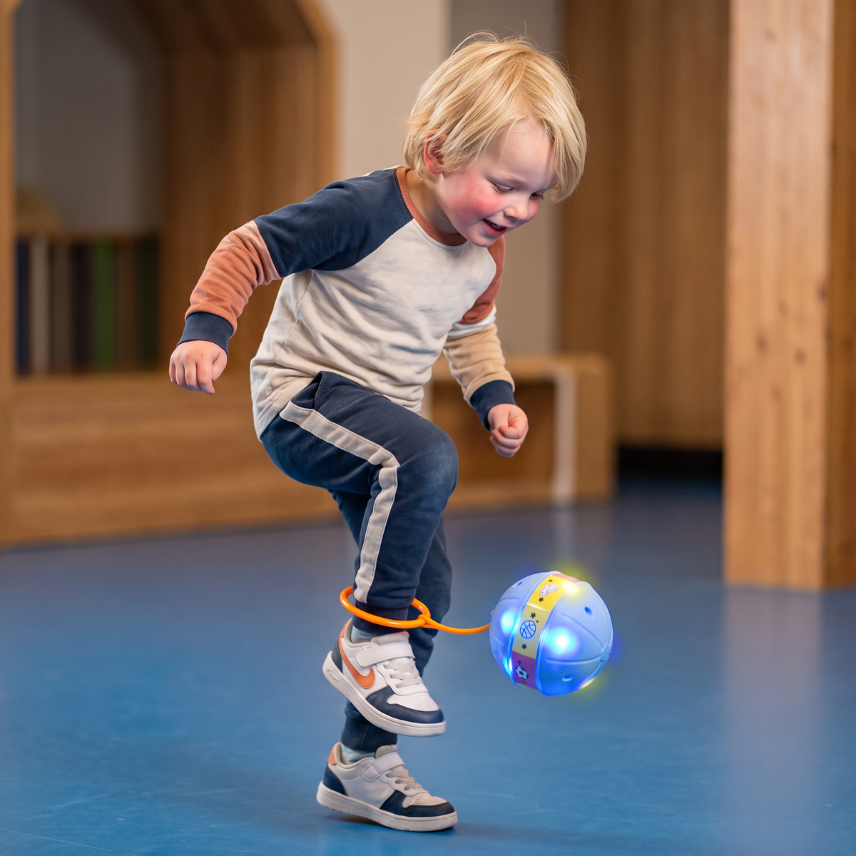 LED-Enkelspringbal – Interactief Springend Speelgoed Voor Kinderen