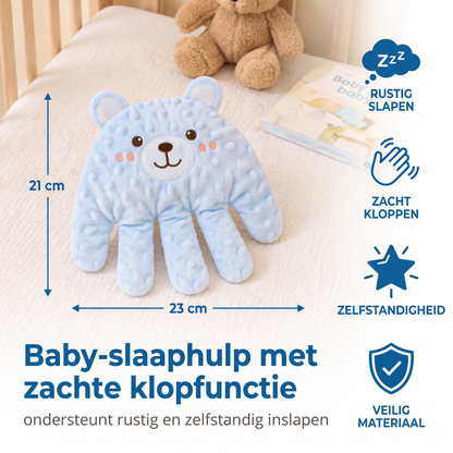 Baby-slaaphulp met zachte klopfunctie – ondersteunt rustig en zelfstandig inslapen