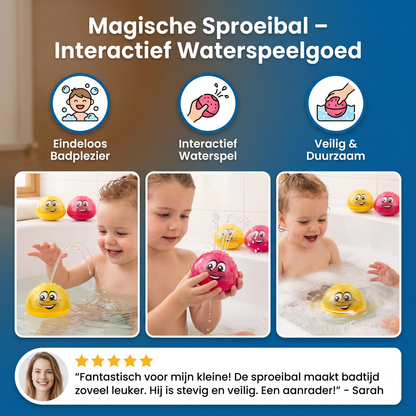 Magische Sproeibal – Interactief Waterspeelgoed voor Vrolijk Badplezier & Vrmaak