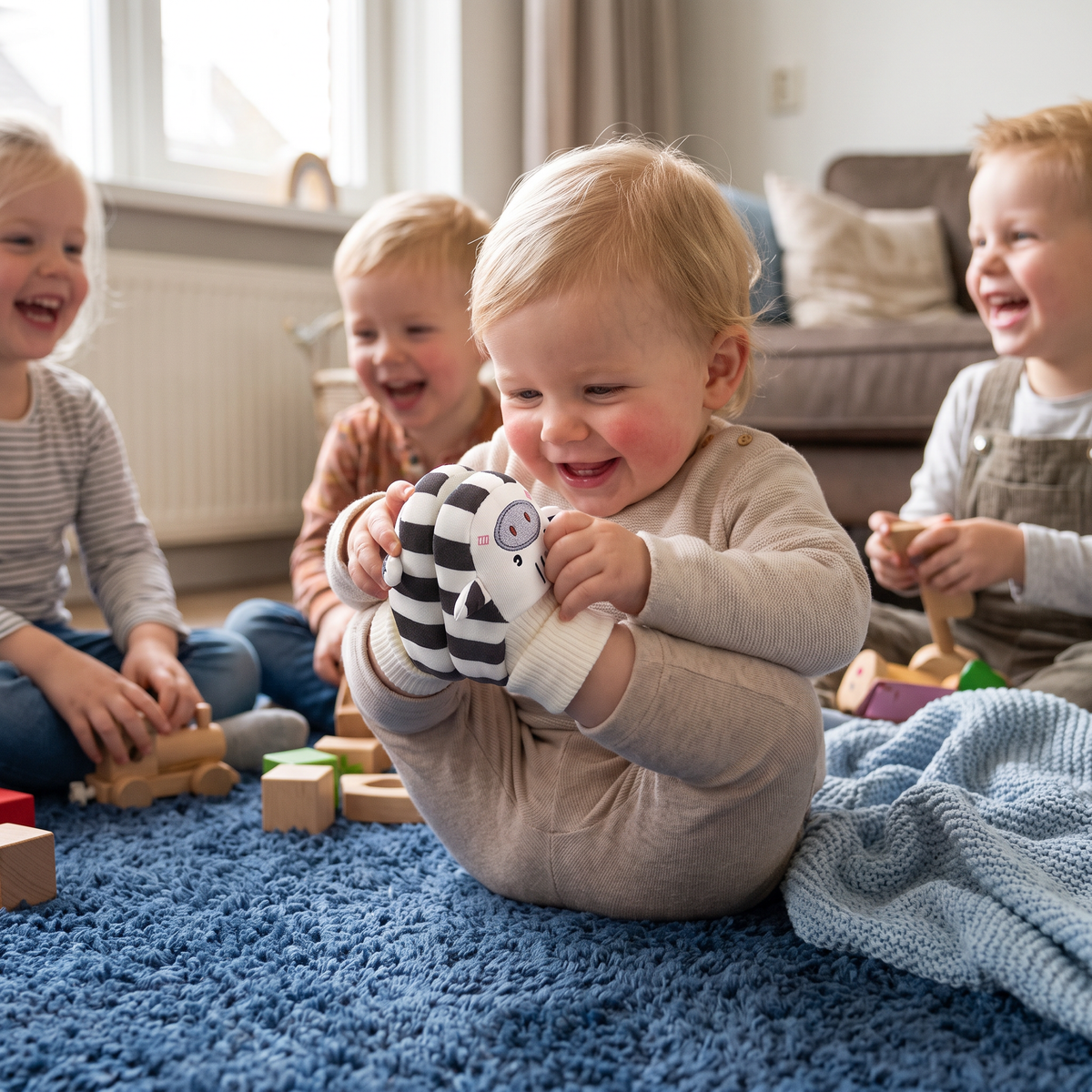 Knuffelzachte Babysokjes-Schoentjes – Warm, Antislip & Comfortabel