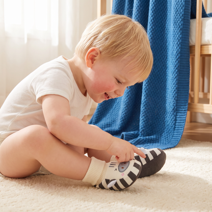 Knuffelzachte Babysokjes-Schoentjes – Warm, Antislip & Comfortabel