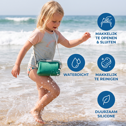Waterdichte Siliconen Opbergtas met Schouderband