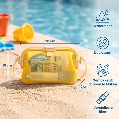 Waterdichte Siliconen Opbergtas met Schouderband