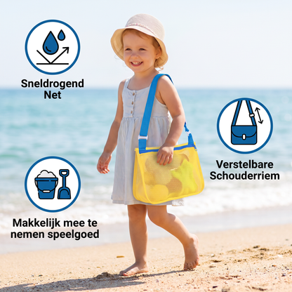 Kinder Net Strand- en Zwemtas voor Speelgoed en Accessoires