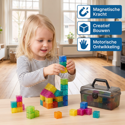 Montessori-Kubus-Bouwset voor Kinderen