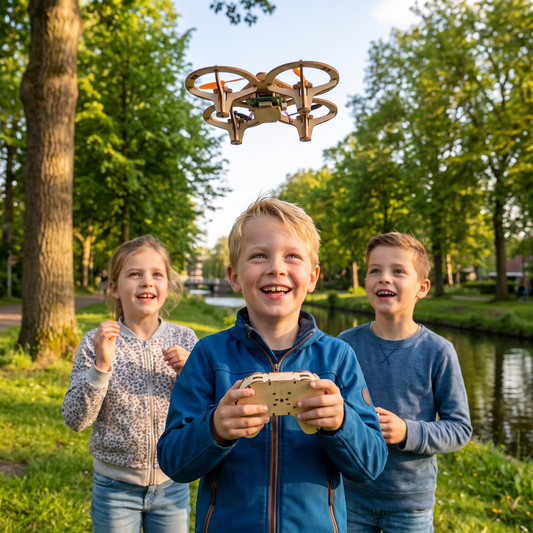 DIY Houten RC-Quadcopter Bouwset – Bouw Je Eigen Vliegavontuur
