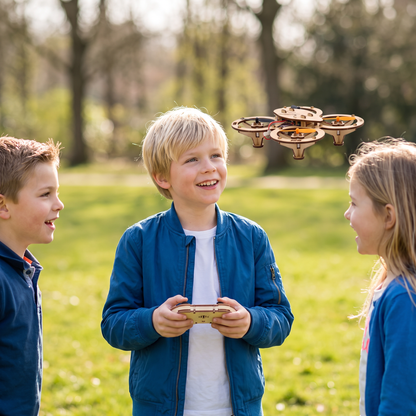 DIY Houten RC-Quadcopter Bouwset – Bouw Je Eigen Vliegavontuur