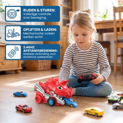 Dino-afsliktruck met Afstandsbediening