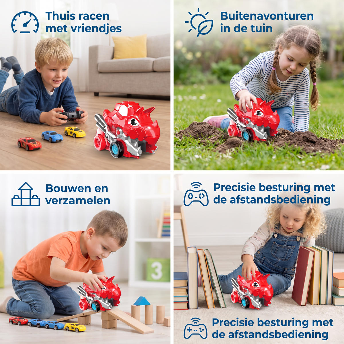 Dino-afsliktruck met Afstandsbediening
