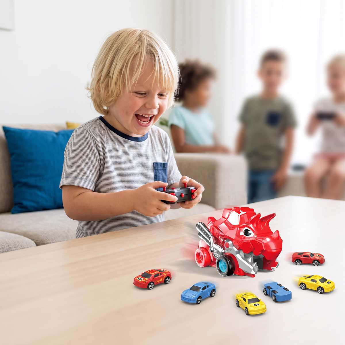 Dino-afsliktruck met Afstandsbediening