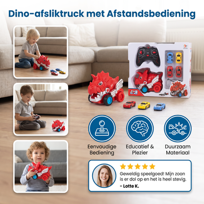 Dino-afsliktruck met Afstandsbediening