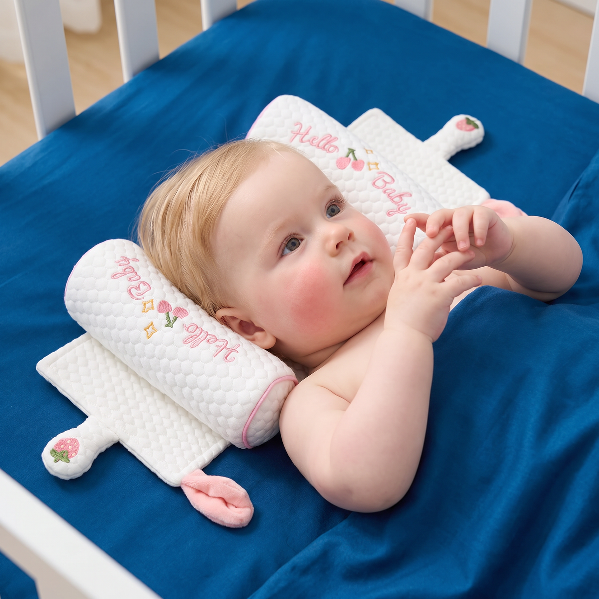 Verstelbaar Babykussen voor het Hoofd met Gierstvulling