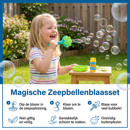 Magische Zeepbellenblaasset