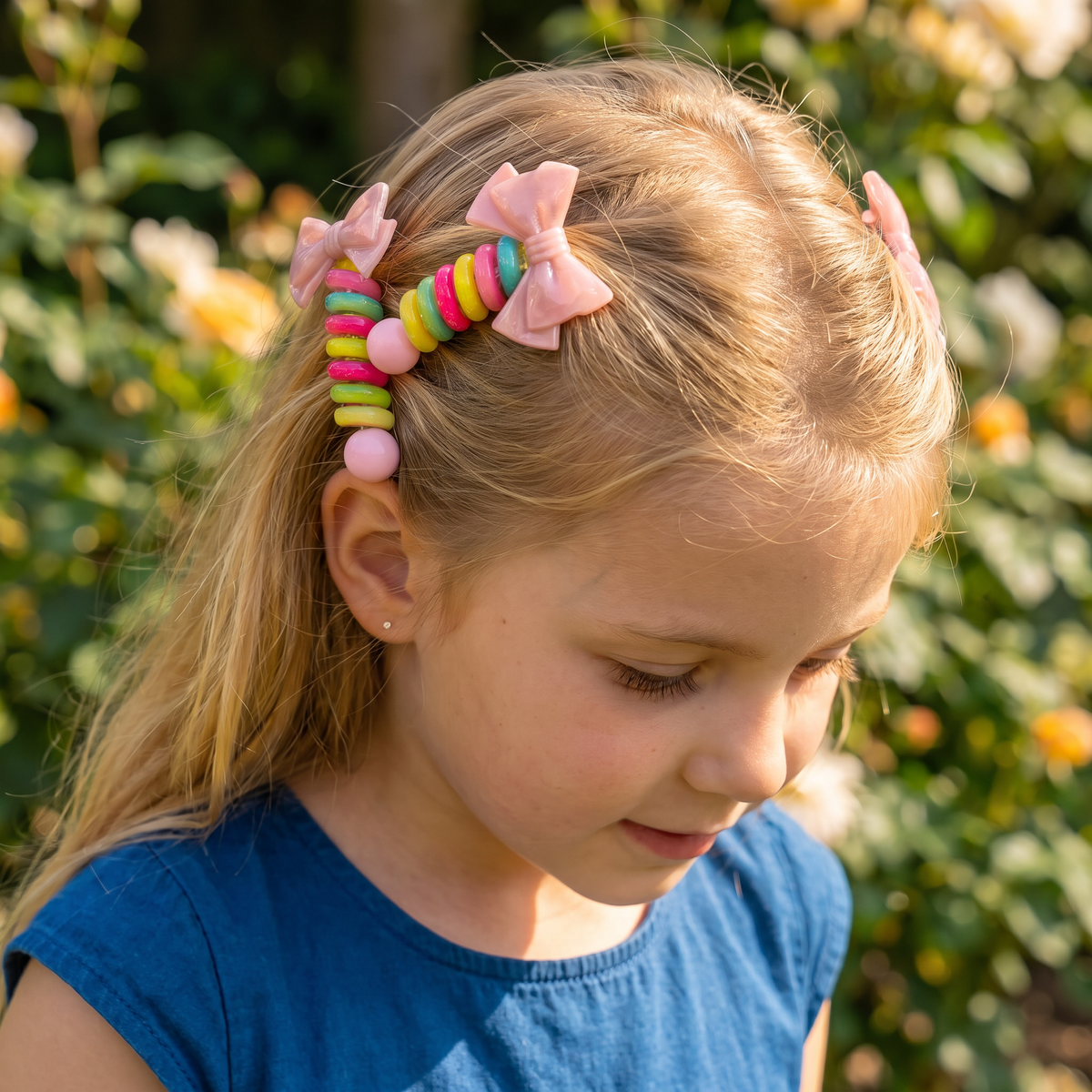 Schattige Spiraal-Haarelastiekjes Set voor Kinderen