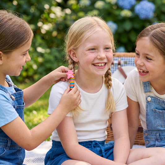 Schattige Spiraal-Haarelastiekjes Set voor Kinderen