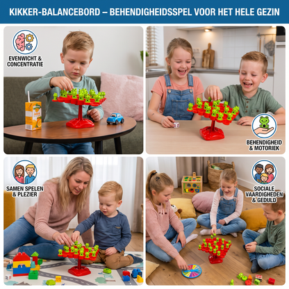 Kikker-Balancebord – Behendigheidsspel voor het Hele Gezin