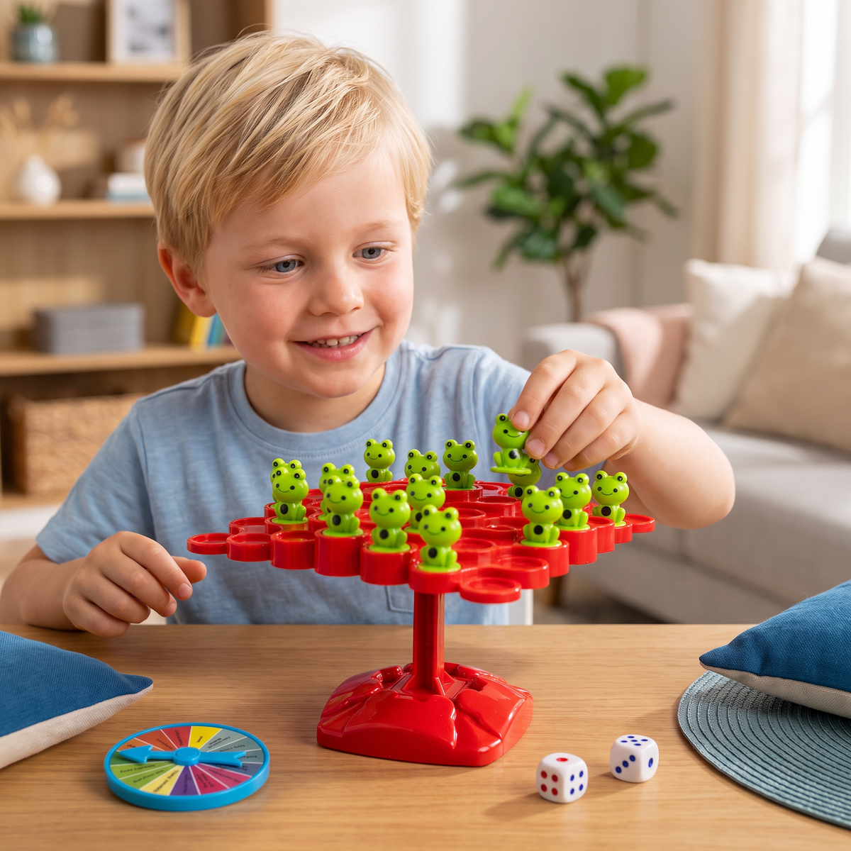Kikker-Balancebord – Behendigheidsspel voor het Hele Gezin