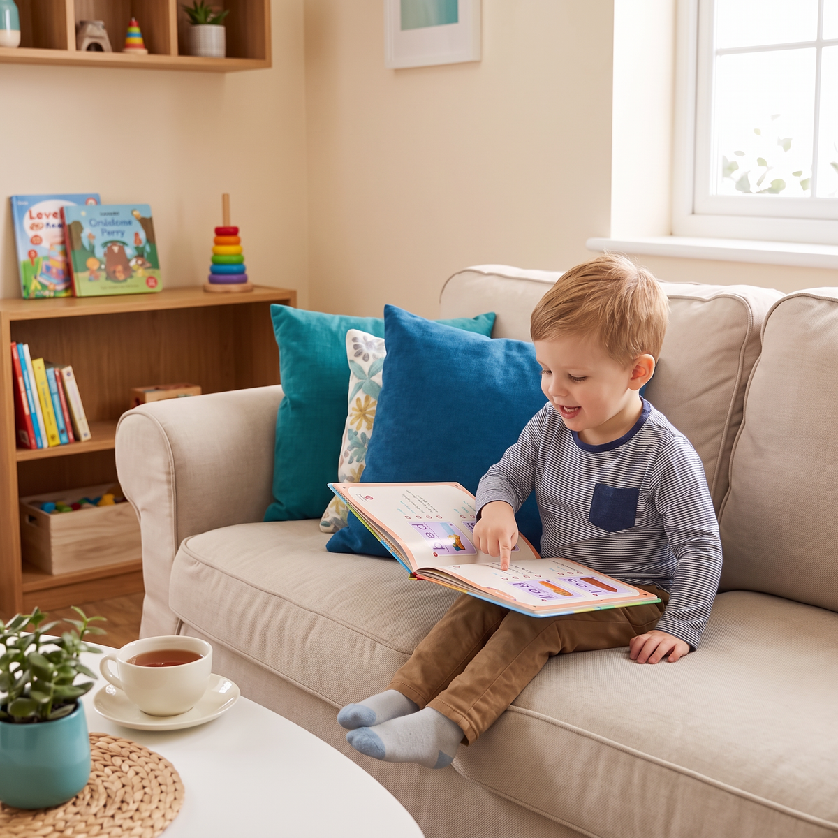 Mijn Eerste Geluidsleesboek – Interactief Lezen & Speelse Leesbevordering
