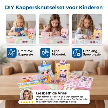 DIY Kappersknutselset voor Kinderen