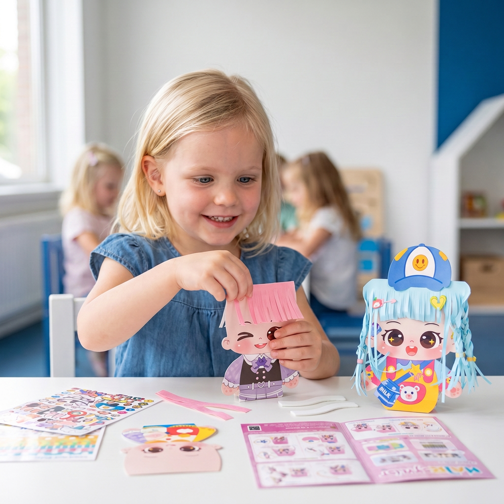 DIY Kappersknutselset voor Kinderen