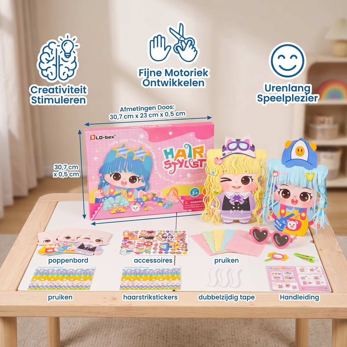 DIY Kappersknutselset voor Kinderen